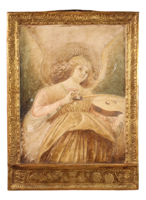 Italian Bas-Relief in Terracotta from Di Signa, 1950