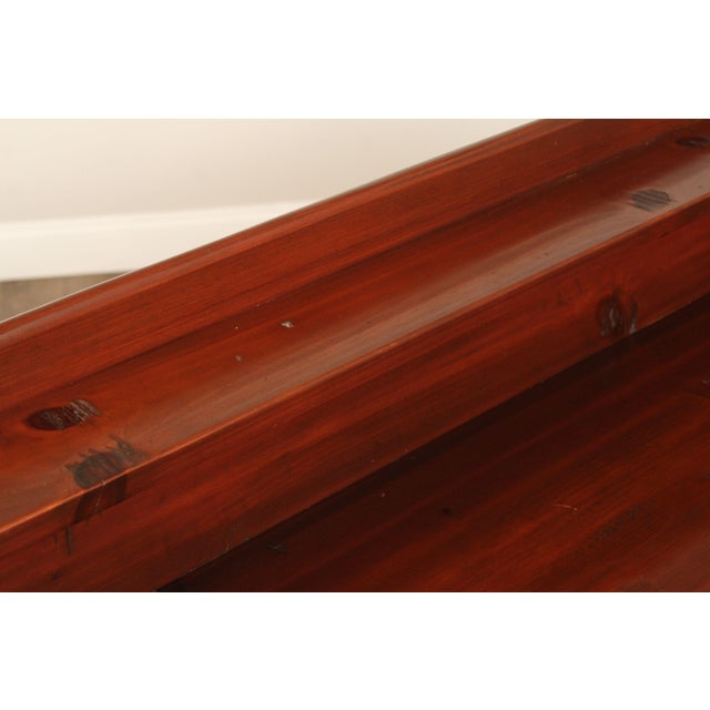 Custom Crafted Farmhouse Pine Server Or Sideboard For Sale - Image 12 of 12