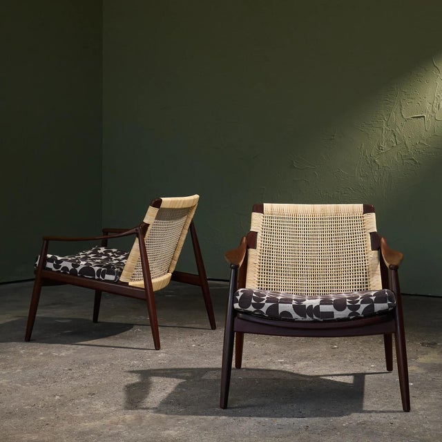 Lounge Chairs by Hartmut Lohmeyer for Wilkhahn, Germany, 1950s, Set of 2 For Sale - Image 5 of 13