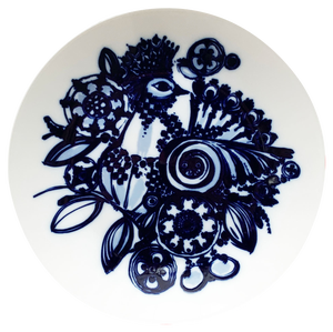 Vintage German Peacock Wall Plate Plaque by Bjørn Wiinblad for Rosenthal, 1970s