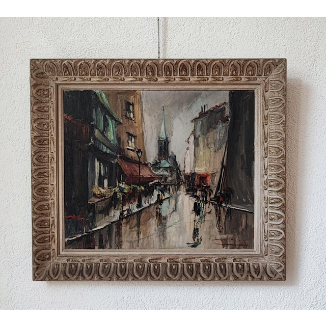 1 Restoration point on the back of the canvas. This piece has an attribution mark, I am sure that it is completely...