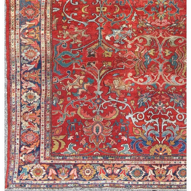 Exceptional, antique Persian Sultanabad rug. Keivan Woven Arts / rug V21-0308-151, country of origin / type: Iran / Kerman...