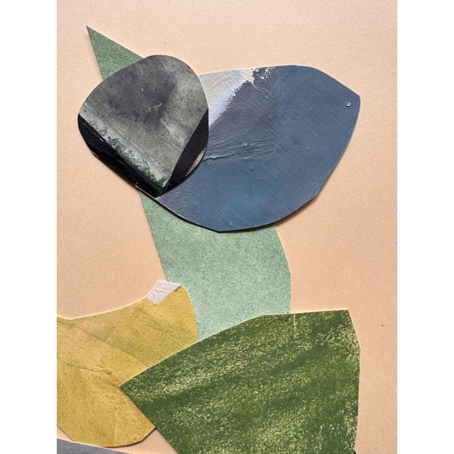 Abstract "Magic Still Exists 3" Original Mixed-Media Collage on Paper by Zac Woodiel For Sale - Image 3 of 8
