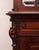 Antique Rococo Cabinet with Faceted Mirrors For Sale - Image 3 of 6