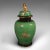 This is a large vintage decorative temple urn. An English, ceramic vase with cover, dating to the mid 20th century, circa...
