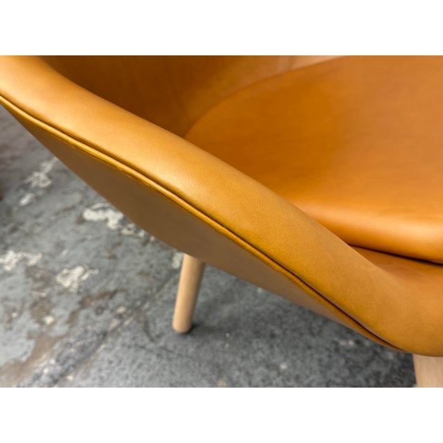 Hee Welling for Hay Leather About a Lounge Chair For Sale - Image 10 of 12