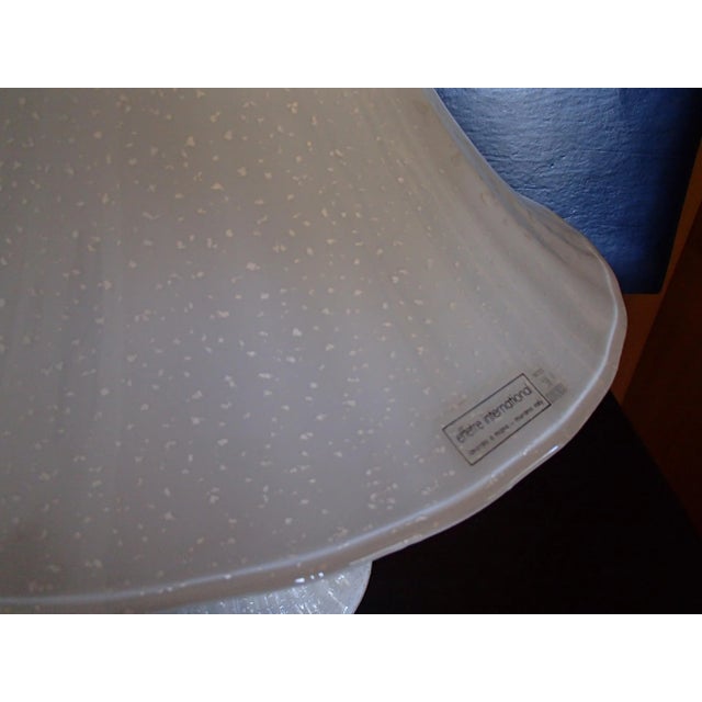 Mid-Century Modern Vintage Murano Glass Table Lamp from Effetre International For Sale - Image 3 of 13