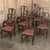 Set of Eight Antique Oak Chippendale Dining Chairs With Leather For Sale In Dallas - Image 6 of 18