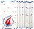 Vintage Nautical / Coastal / Beach Motif Red / White / Blue Sailboat Cocktail Napkins, Set of 8 For Sale - Image 4 of 4