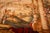 Textile 1875s Antique Beige Field European Landscape Victorian Flat Weave Wool Tapestry For Sale - Image 7 of 15