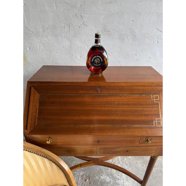 Antique Writing Desk with Chair, Set of 2 For Sale - Image 14 of 18