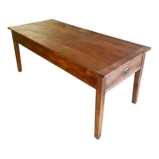Extendable Cherrywood Dining Table For Sale