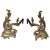 1950s French Brass Andirons - A Pair For Sale - Image 13 of 13