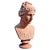 Neoclassical Style Head of a Woman, 20th Century, Terracotta For Sale - Image 6 of 6