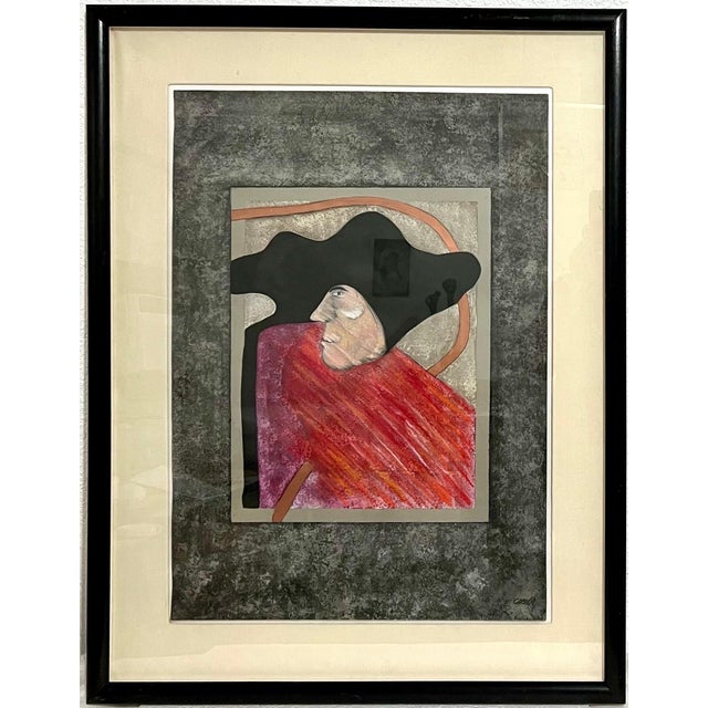 Ramon Carulla, Cuban Art Abstract Oil Painting Latin American Mixed Media Ramon Carulla For Sale In Miami - Image 6 of 9
