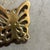 Mid-Century Modern 1970s Small Brass Simple Butterfly Trivet/Hot Plate For Sale - Image 3 of 5