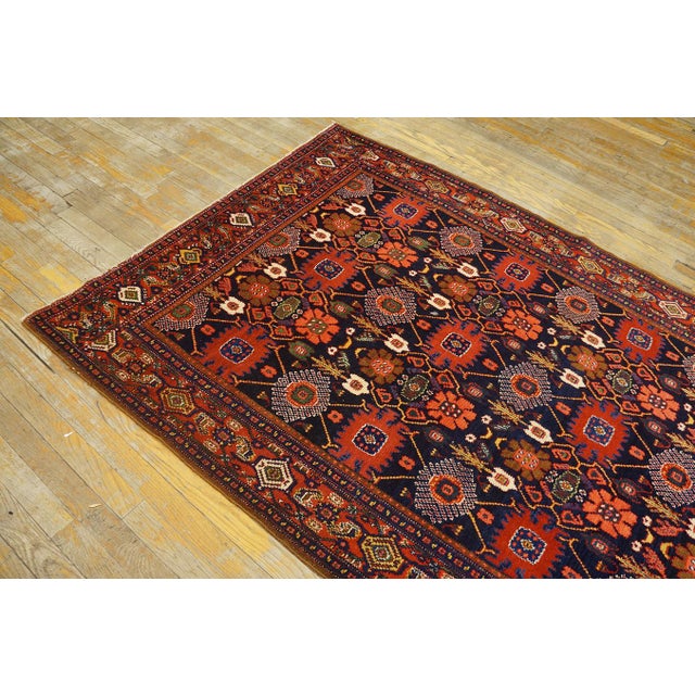 Late 19th Century W. Persian Senneh Carpet For Sale - Image 10 of 12