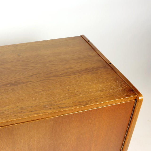 Wood Vintage U 450 Sideboard by Jiri Jiroutek for Interier Prague, Czechoslovakia, 1960s For Sale - Image 7 of 13