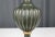 Metal 1960's Italian Gesso Painted Ribbed Urn Table Lamp For Sale - Image 7 of 13