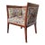 1950s Neoclassical Anglo-Indian Inspired Inlaid Side Chair For Sale
