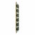 Early 21st Century Italian Murano Glass and Brass Wall Sconces, 2010s, Set of 2 For Sale - Image 5 of 12