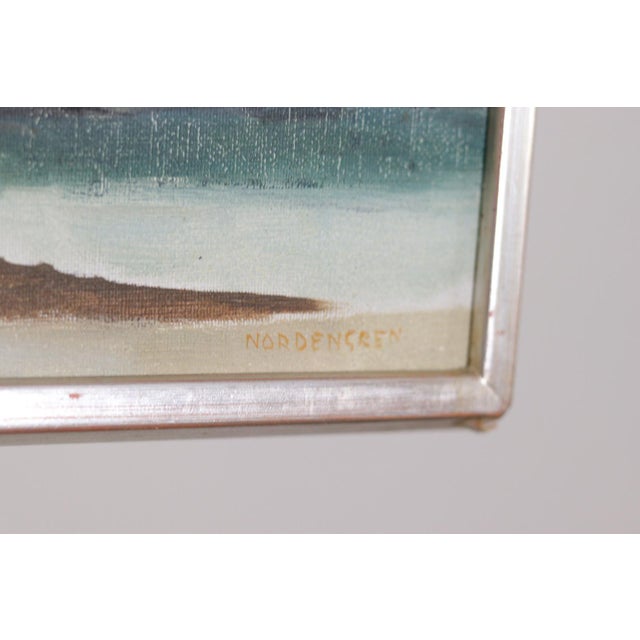 Rolf Nordengren, Myrdalsjökull, Iceland, 1950s, Oil on Board, Framed For Sale - Image 10 of 15