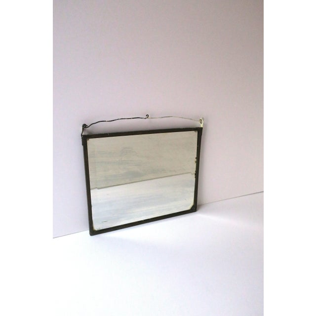 Antique Wall Mirror Shaving Vanity Mirror For Sale - Image 4 of 10