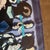 A 2000s Monsieur Et Madame Blue Silk Square Scarf by Hermès For Sale - Image 9 of 14