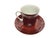 Vintage Polish Cup and Saucer from Wałbrzych Pottery, 1970s, Set of 2 For Sale - Image 11 of 13