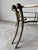 Mid-Century Modern 1980s Vintage Two-Tier Hand-Hammered Metal & Glass Round Coffee Table For Sale - Image 3 of 12