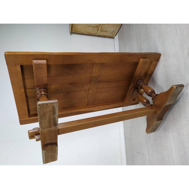 Oak Monastery Coffee Table, 1970s For Sale - Image 15 of 16