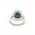 Natural Emerald Diamond Ring 14k Gold 2.83 TCW Certified For Sale - Image 4 of 12