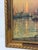 French Antique Georges Maroniez “Fishing Port at Twilight” Maritime Print in Gilt Frame For Sale - Image 3 of 12