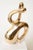 Abstract Vintage Bronze Intertwined Figurative Abstract Sculpture on White Marble Base, 1960's For Sale - Image 3 of 12