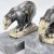Art Deco Bookends with Polar Bears Marble Base, 1930s, Set of 2 For Sale - Image 4 of 8