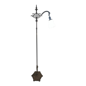 1920s Mutual Sunset Company Art Deco Floor Lamp