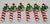 A festive and increasingly collectible set of six Neiman Marcus Christmas ornaments from the 2002 holiday collection, made...