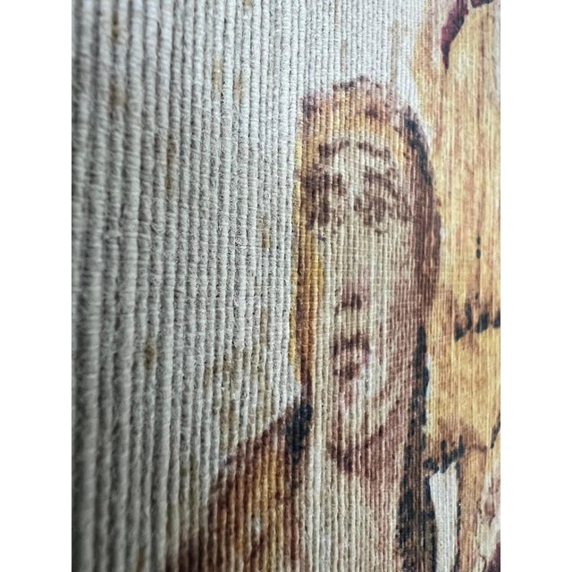 Vintage America Tapestry, 1980 For Sale - Image 16 of 18