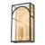 Mitzi Addison 2-Light Wall Sconce, Aged Brass/Textured Black Combo For Sale