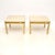 A stunning pair of vintage Italian brass and marble side tables, dating from the 1970’s. They are of outstanding quality,...
