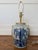 Textile Chinoiserie Hand Painted Ceramic Ginger Jar Dragon Lamp With New Silk Shade For Sale - Image 7 of 7