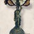 Metal Tiffany Style Lamp from Honsel Leuchten, 1930 For Sale - Image 7 of 9