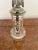Unusual antique Victorian glass and silver plated claret jug having an unusual glass and silver plated German claret jug...