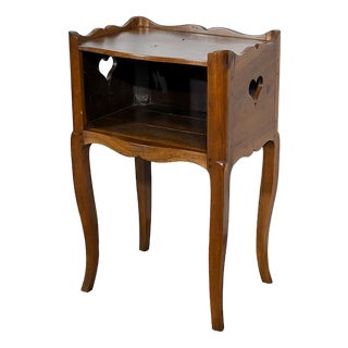 Small 18th Century Louis XV Walnut Side Table For Sale