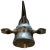 Mid-Century Modern Late 20th Century Wall Mounted Cast Aluminum Rhino Sculpture For Sale - Image 3 of 12