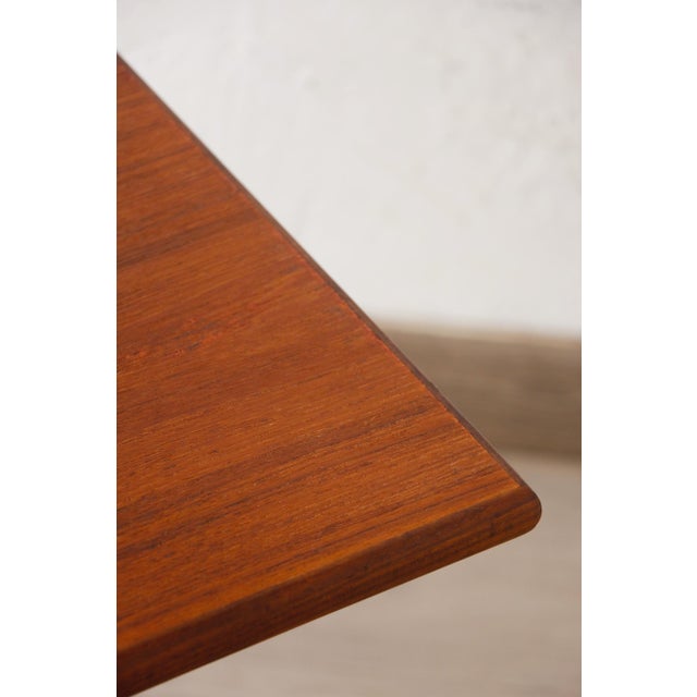 Vintage Scandinavian Teak Coffee Table, Denmark, 1960s For Sale - Image 10 of 14