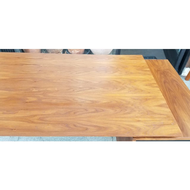 Nicholas Custom Mid-Century Modern Writing Desk For Sale - Image 9 of 13