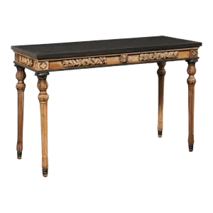 French Console, Carved on All Sides