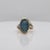 A very fine vintage gold and opal signet style ring. With oval opal doublet cabochon bezel set in 9ct gold. Simply a great...