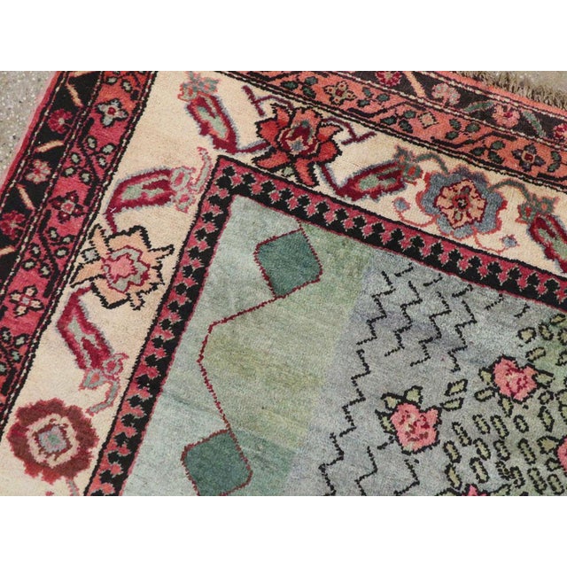 Galerie Shabab Collection Mid-20th Century Caucasian Karabagh Pictorial Rug For Sale In New York - Image 6 of 8